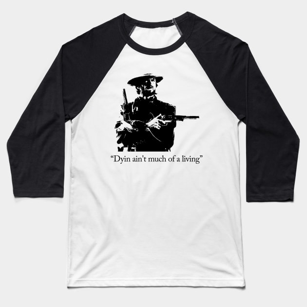 The Outlaw Josey Wales Baseball T-Shirt by Vanilla Susu